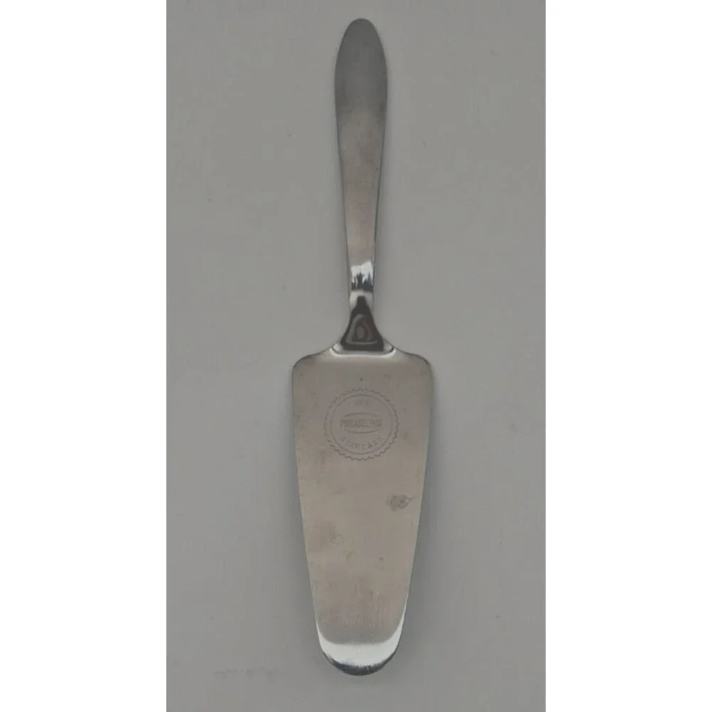 Vintage Philadelphia Standard Cheesecake Server Stainless Steel Cake Pie Promo